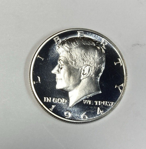 1964 proof kennedy mezzo - proof,
