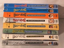 "Scrubs" DVDs Seasons 1-8 EUC