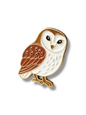 Spilla Con Verso Gufo Barn Owl