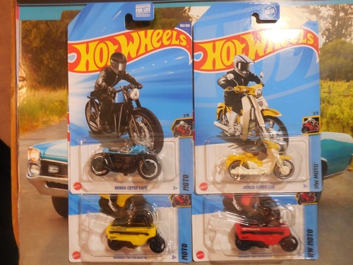 Hot wheels honda moto lotto - honda,