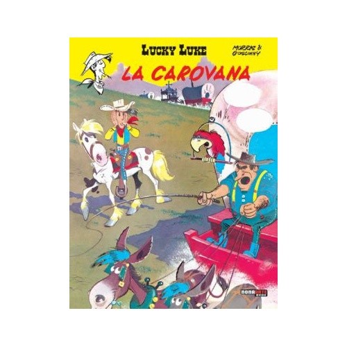 Lucky luke la - luke, carovana