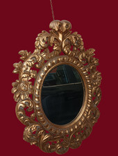 SPECCHIO,CORNICE IN LEGNO