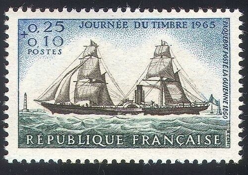 Francia 1965 navi barche - francia,