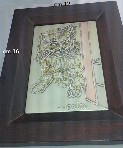Quadro altorilievo argento - in,