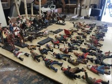 lotto soldatini piombo deagostini 74 pezzi