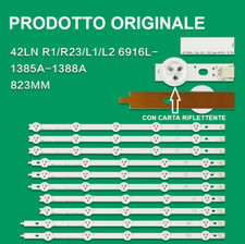 KIT DA 10 BARRE STRIP LED TV LG AGF78326501 AGF78435101 LG 42LN575V 42LN5400V
