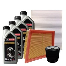 Kit Tagliando Per Ford Fiesta 1.4 GPL VI B-Max Benzina Filtri 4L Ford 5W30