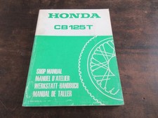 Honda CB125T 1977 Manuale