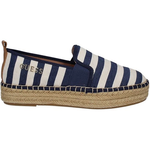 Guess espadrillas bianco blu - e,