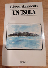 libro romanzo un'isola giorgio amendola 1980 rizzoli