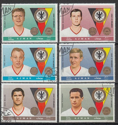 Ajman 1969 used - mi.362/67, a