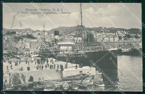 Genova città piroscafo - genova, umbria