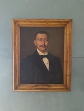 Antico ritratto gentiluomo con - ritratto,