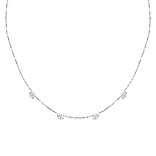 Collana morellato pavé silver - collana,