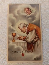 Santino reliquia S. Pio X