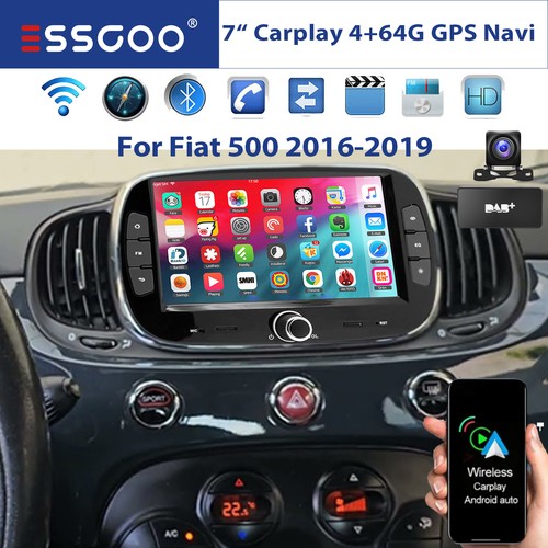Dab per fiat 500 - fiat, 2016-2019