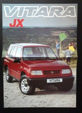 Suzuki Vitara JX Brochure 1993