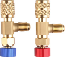 2 Pezzi Valvole Di Sicurezza Refrigerante R410A R22, Valvole Flusso Dell'Aria Co
