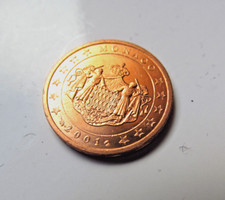 Euro MONACO 2001 : 2 centimes