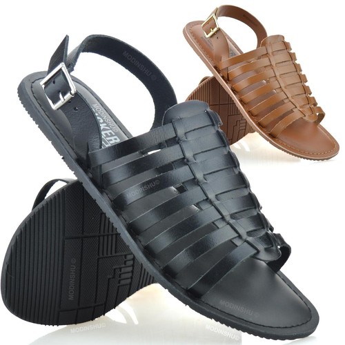 Scarpe sandali uomo pelle