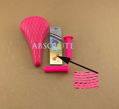 Sella bici bmx rosa cucita - bmx,
