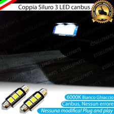 COPPIA LUCI TARGA 3 LED