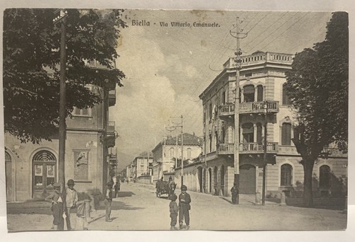 Cartolina animata biella - cartolina,