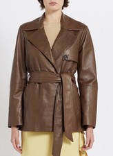 Giacca trench pelle Marella by