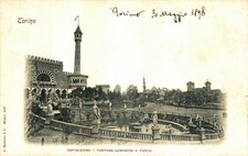 TORINO 1898, Esposizione Generale - Fontana Luminosa e Parco - NV - #027
