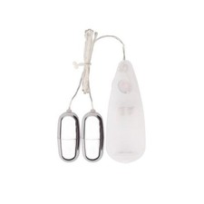 Doppio Ovulo Vibrante Stimolatore Clitoride Anale Vaginale vibratore capezzoli