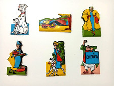 Lotto 6 figurine Plasteco