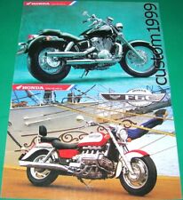 HONDA - Dépliant Custom 1999 + F6 C
