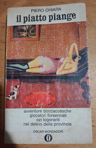 Libro romanzo piatto piange - libro,