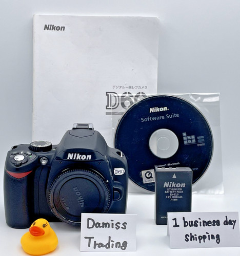 Nikon d60 solo corpo nero - solo,