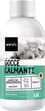 Gocce Calmanti Anti-Stress, Rilassante per Cani E Gatti 100Ml Con Vitamine...