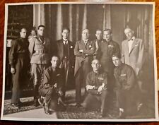 FOTOGRAFIA MUSSOLINI riceve il DIRETTORIO FEDERALE DEL FRIULI - ANNI '30