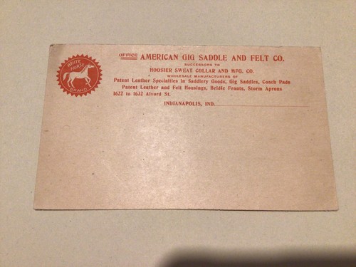 American gig saddle - saddle, &