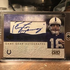 2001 Upper Deck Game Gear Auto