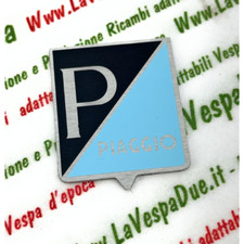 Scudetto piaggio alluminio - in,