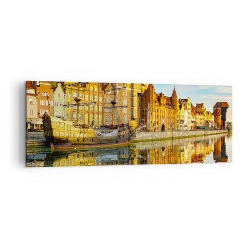 Quadro tela 140x50cm - tela, nave