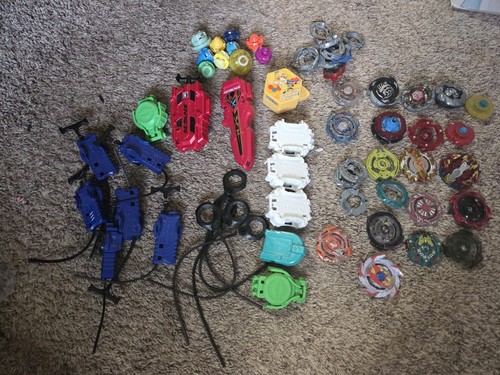 Enorme lotto beyblade - lotto,