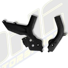 NUOVE PROTEZIONI TELAIO UFO per KTM SXF SX-F 250 350 450 2019-2022 - NERE