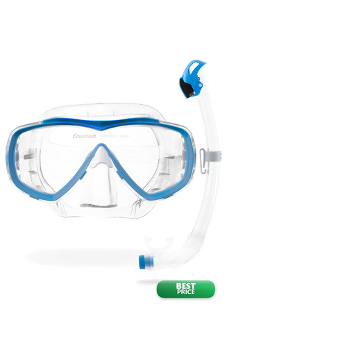 Cressi dry kits clear azure - cressi, clear/azure