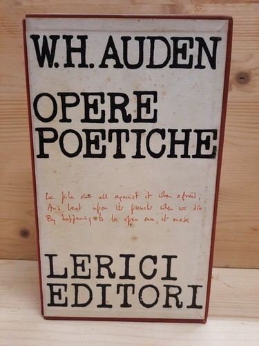 Auden opere poetiche - "w.h.auden",