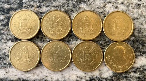 Lotto monete cent - monete, 50