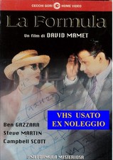 LA FORMULA  2000 - VHS EX