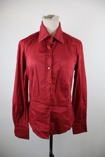 ALVIERO MARTINI 1 CLASSE CAMICIA DONNA TG. 44 WOMAN SHIRT CASUAL VINTAGE ROSSO