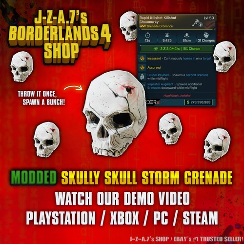 Borderlands modded skully - modded,