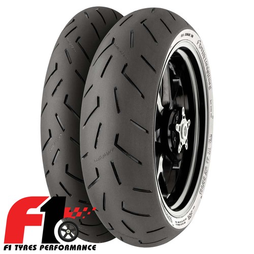 Coppia gomme moto - moto, continental