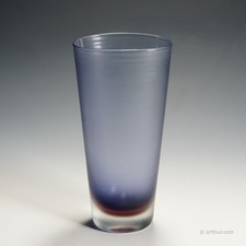 Grande vaso in vetro artistico